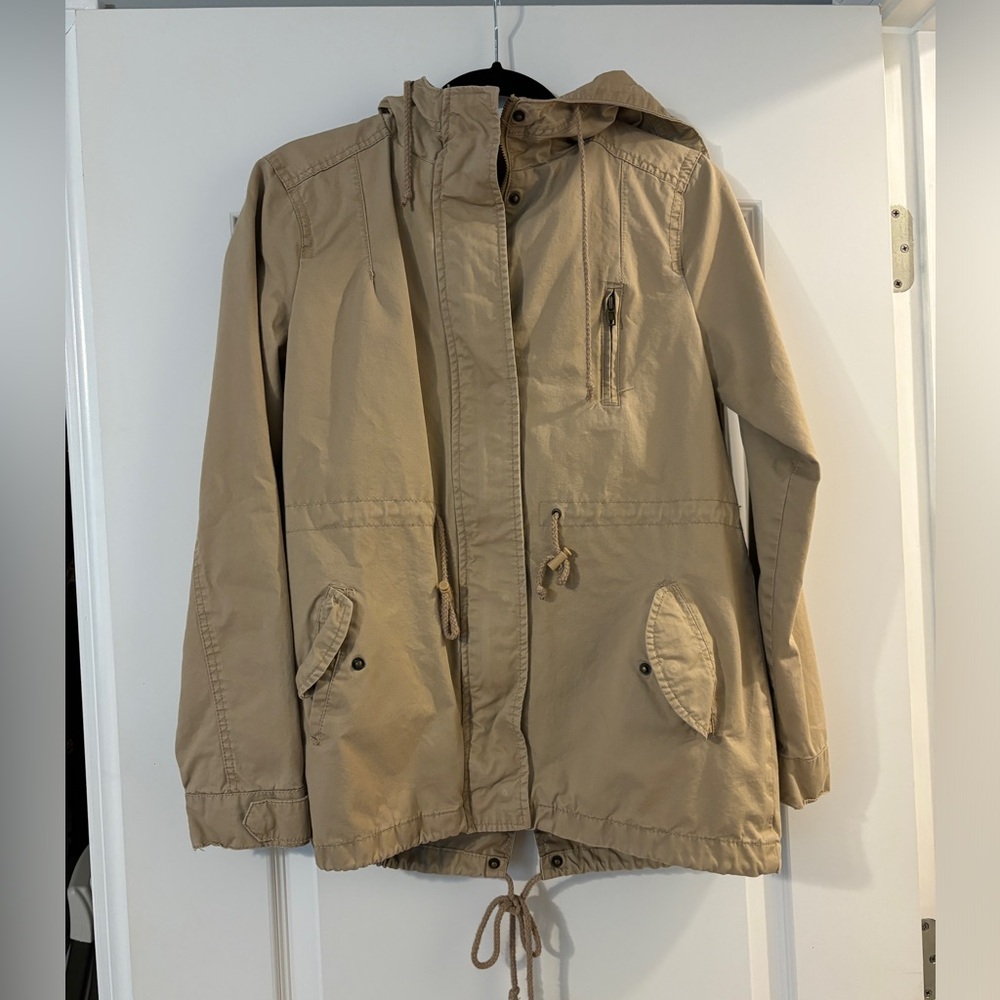 Tan Utility Jacket Size Large